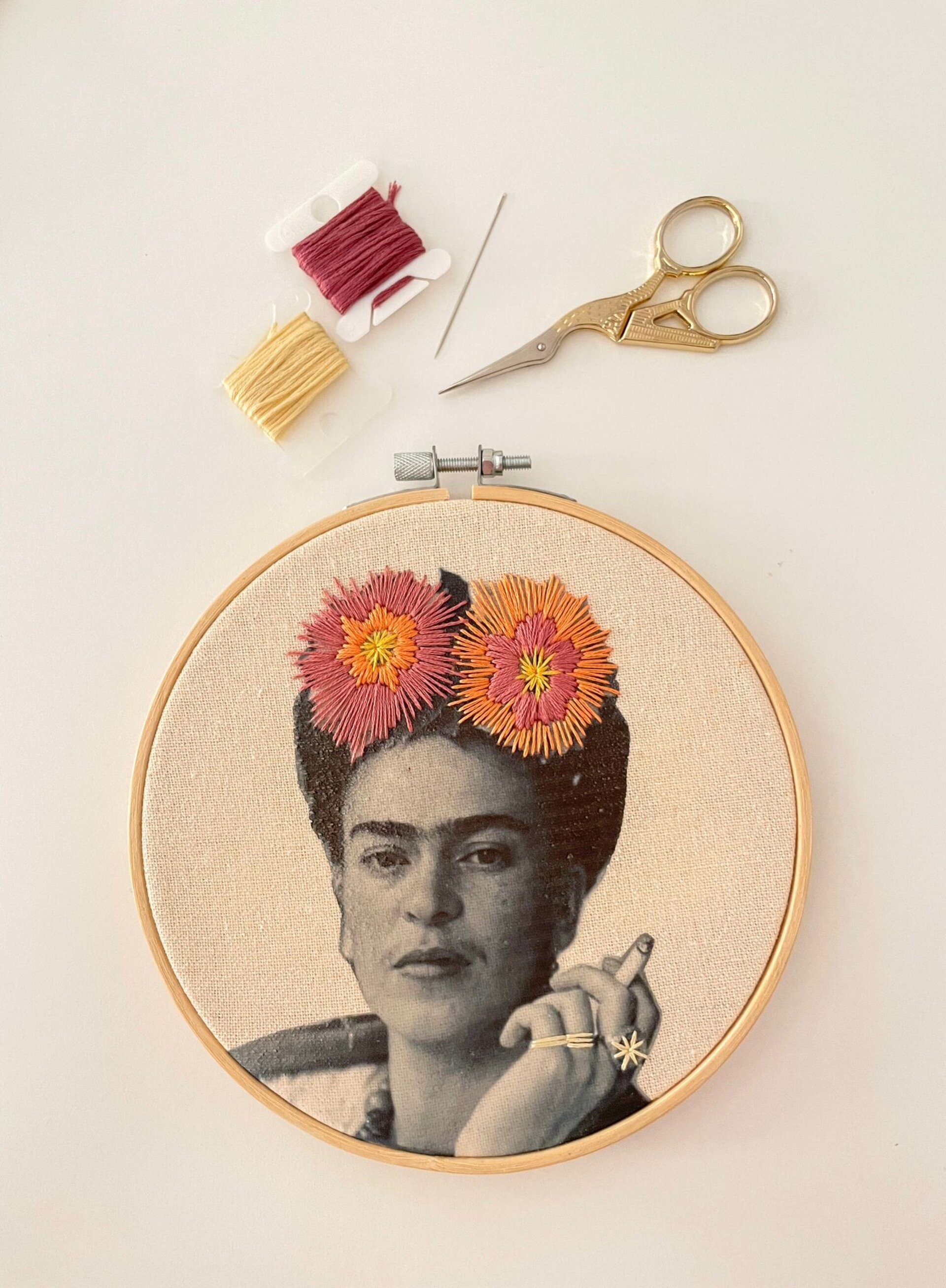 Bastidor Frida Flower - 1